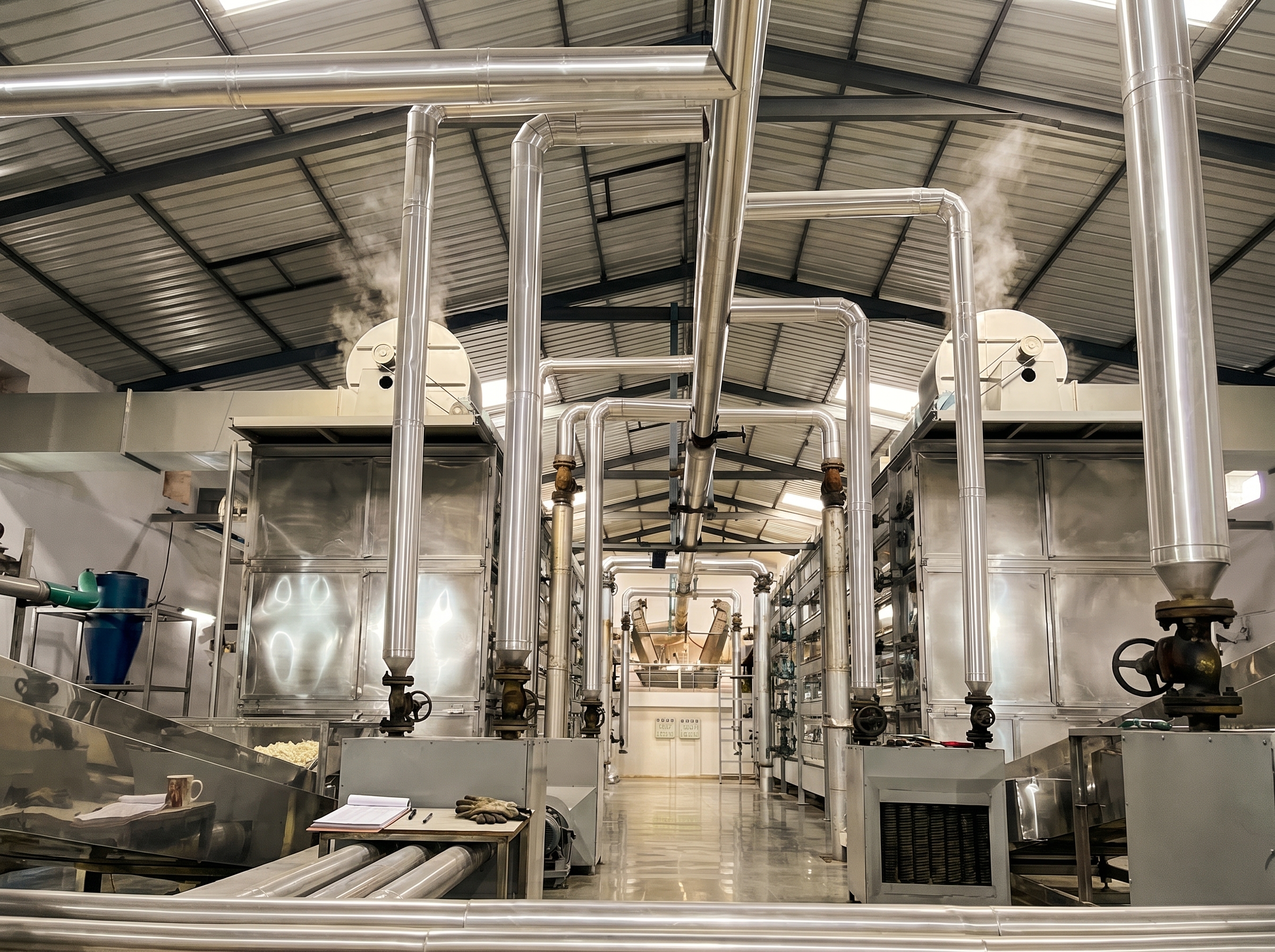 Dehydration processing facility