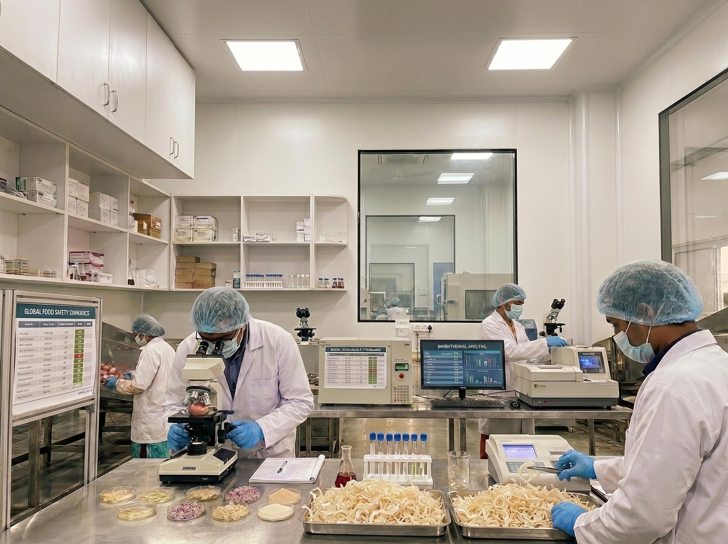 Food quality testing laboratory